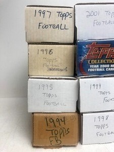 lot 274 image: 1997-2007 Topps Football Complete Sets