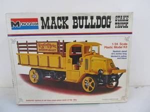 lot 55 image: Monogram 1920s Mack Bulldog Ringling Brothers  Barnum & Bailey Circus Stake Truck