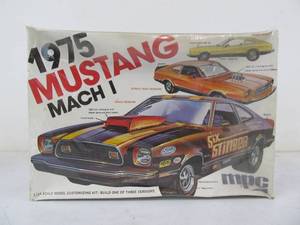 lot 196 image: MPC 1975 Mustang Mach 1