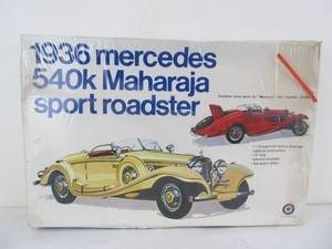 lot 199 image: Large Vintage Entex 1936 Mercedes 540K Maharaja Sport Roadster