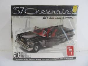 lot 200 image: AMT Larger Size 1957 Chevy Bel Air Convertible