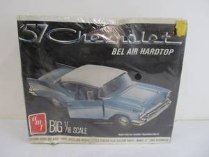 lot 201 image: AMT Larger Size 1957 Chevy Bel Air Hardtop 