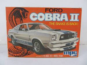 lot 136 image: MPC Ford Cobra II - The Snake is Back