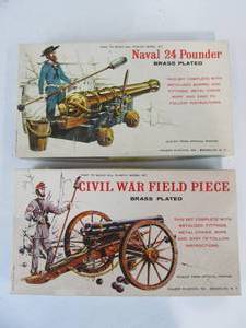 lot 150 image: Palmer Plastics Civil War & Naval Cannons