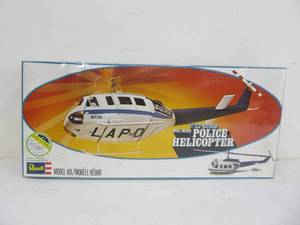 lot 151 image: Revell LAPD Bell Huey Police Helicopter