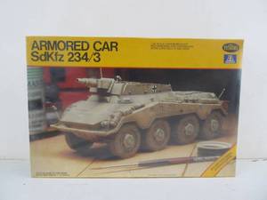 lot 163 image: Vintage Testors German Sd.Kfz. 2343 Armored Car