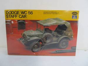 lot 169 image: NOS Vintage Testors US Army Dodge Staff Car WC 56