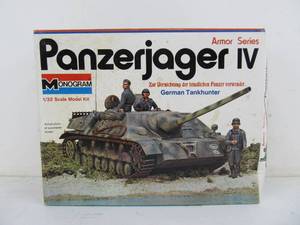 lot 243 image: Vintage Monogram Armor Series&nbspPanzerjager IV German Tank Hunter
