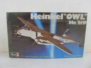 lot 219 image: Revell Heinkel Owl 219