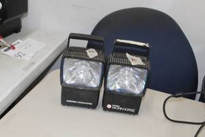 lot 470 image: Lot of (2) Rayovac Workhorse Battery Powered Portable Lights