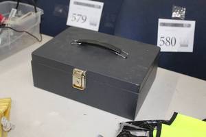 lot 473 image: Lock Box  with Keys