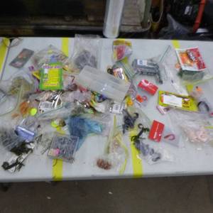 lot 284 image: Fishing Tackle (in original packaging)  with Lures, Jigs