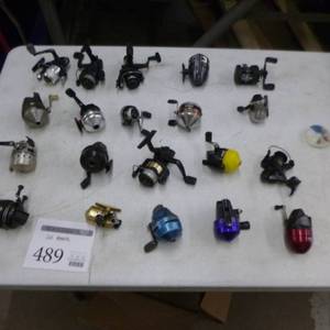 lot 489 image: Lot of (20) Fishing Reels