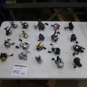 lot 492 image: Lot of (20) Fishing Reels