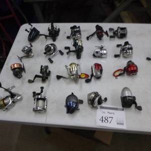 lot 487 image: Lot of (20) Fishing Reels