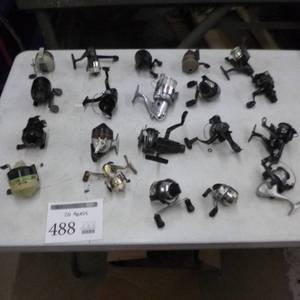 lot 488 image: Lot of (20) Fishing Reels