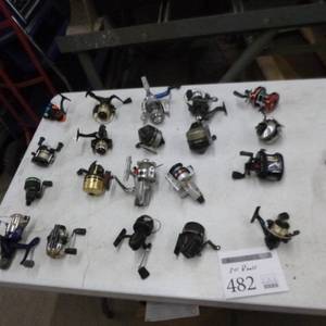 lot 482 image: Lot of (20) Fishing Reels