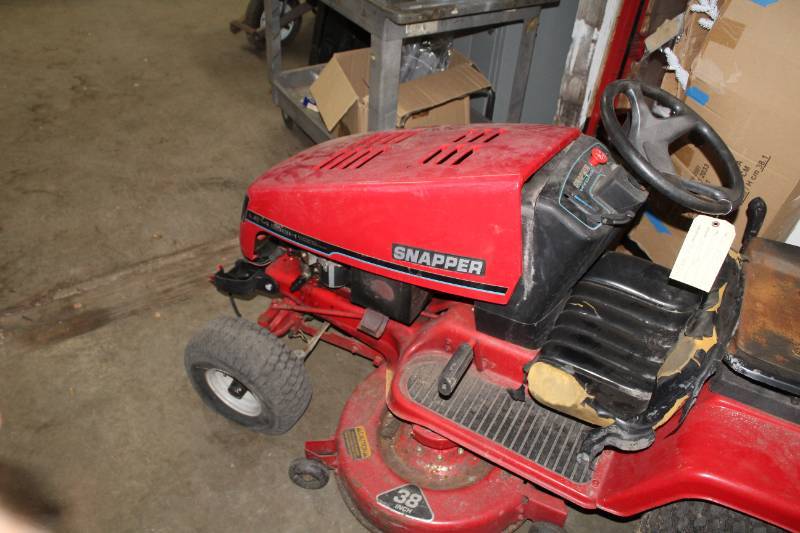 Snapper 38 riding online mower