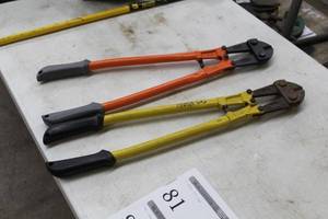lot 83 image: Lot of (2) 24 Bolt Cutters