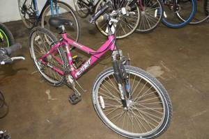 lot 224 image: Planet Earth 23 Trail Bike with 17 Pink Frame