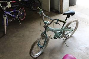 lot 257 image: Schwinn Starlet Girls 17 Trail Bike with 12 Light Green Frame