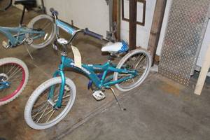 lot 259 image: Schwinn Stardust Girls 13 Trail Bike with 11 Aquamarine Frame