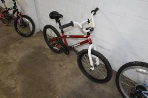 lot 273 image: Diamondback Jr Viper Boys 16 Trail Bike with 12 RedWhite Frame
