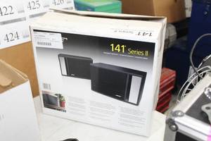lot 27 image: 141 Series II Bookshelf Speakers (in original box)