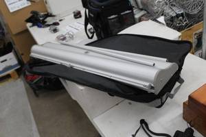 lot 33 image: Retractable Display Stand  with Carry Bag