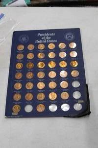 lot 38 image: Presidents of the United States Coin Collection
