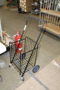 lot 55 image: Grocery Utility Cart 4-wheel