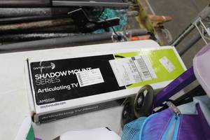 lot 117 image: Dayton Audio Shadow Mount Series Articulating TV Mount