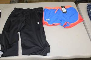 lot 202 image: Lot of (2) Girls Sport Clothing - Shorts, Sweatpants