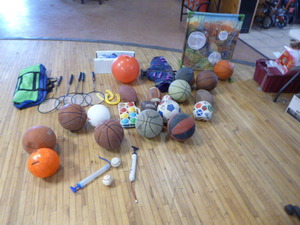 lot 25 image: Assorted Sports Equipment
