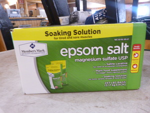lot 91 image: Box of Epson Salt