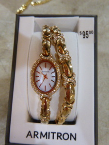 lot 105 image: Armitron Womens Watch and Bracelet