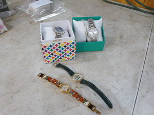 lot 108 image: 4 Womens Watches