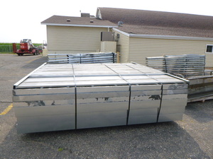 lot 1 image: Steel Shed