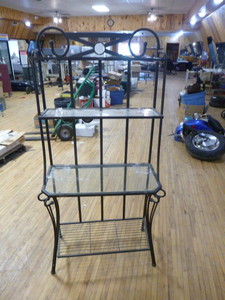 lot 127 image: Plant StandBakers Shelf