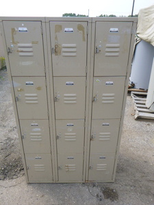 lot 140 image: Metal Storage Locker