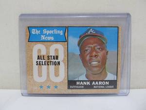 1968 Sporting News Hank Aaron All-Star