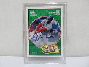 2005 Upper Deck Baseball Heroes Ozzie Smith Autograph