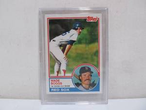 1983 Topps Wade Boggs Rookie Card