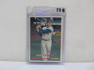 1957 Topps Duke Snyder