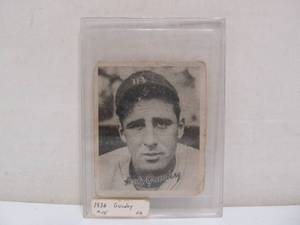 1936 Goudey Hank Greenberg