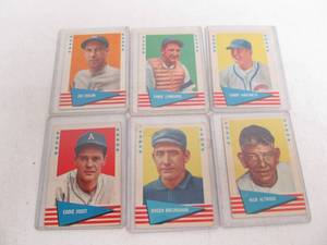 Group of 1961 Fleer Baseball Greats