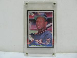 1985 Donruss Kirby Puckett Rookie Card
