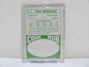 1968 Topps Don Meredith&nbsp