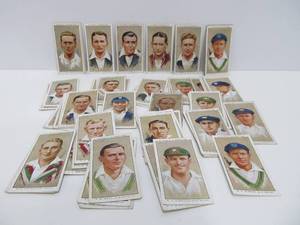 Lot of 70 John Player &amp Sons Cigarette Cards - Cricketeers