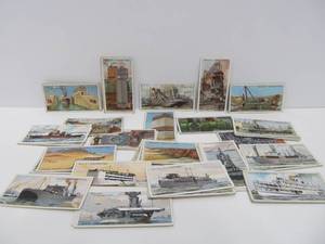 Lot of 51 Wills Cigarette Cards - Engineering Wonders &amp Strange Craft